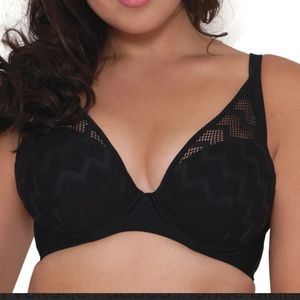 34J Curvy Kate Hi Voltage Swim Bra Black